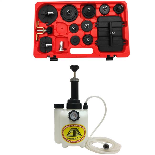 CTA 7310 Kit Brake Bleeder Tank & Adapter Mstr