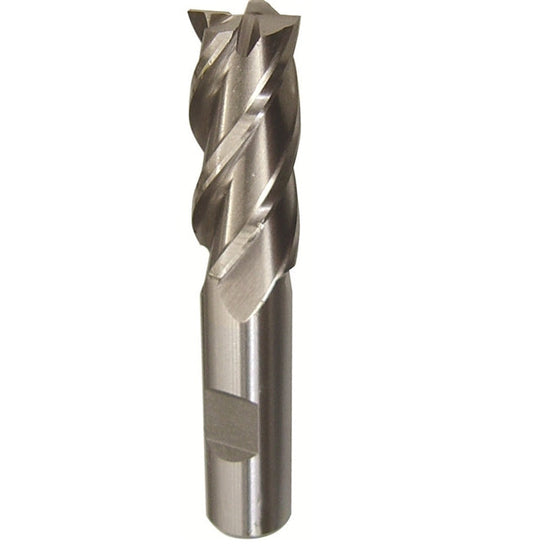 Drill America BRCF320 9/16" HSS 4 Flute Single End End Mill, Drill America, BRCF320