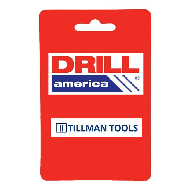 Drill America CTH0812 13/16" Carbide Tipped Hole Cutter, 1" Depth of Cut, CTH0812