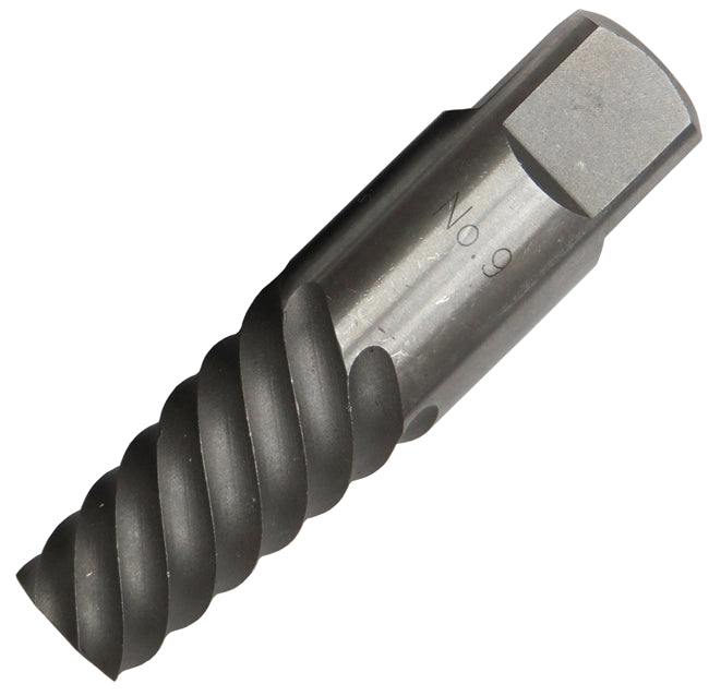 Drill America DEWEZ9 #9 Carbon Steel Screw Extractor, DEWEZ9