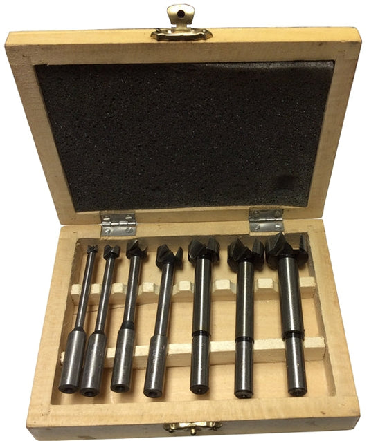 Drill America DMS70-2007 7 Piece Forstner Drill Bit Set, DMS70-2007