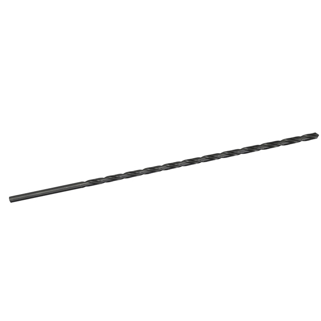 Drill America DWDDL12X11/16X1/2 11/16" x 12" HSS Extra Long Drill Bit with 1/2"Shank, DWDDL12X11/16X1/2