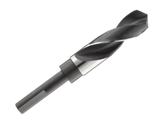 Drill America D/A3F1-1/16 1-1/16" Reduced Shank HSS Drill Bit, 1/2" Shank, 3-Flat Shank, D/A3F1-1/16