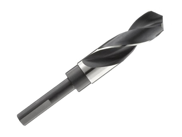 Drill America D/A3F1-1/2 1-1/2" Reduced Shank HSS Drill Bit, 1/2" Shank, 3-Flat Shank, Drill America, D/A3F1-1/2