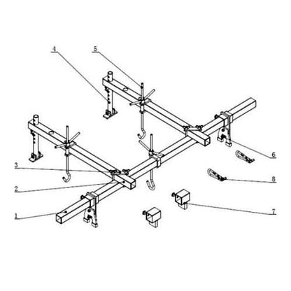 Kent-Moore EN-51007 Engine Support Fixture