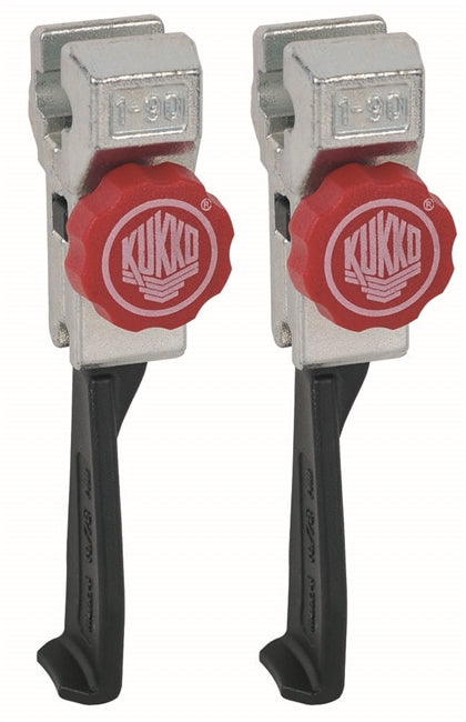 Kukko 1-95-P 2 Extremely Narrow, Quick Adjusting Jaws (Pair) 3 3/8 100 mm