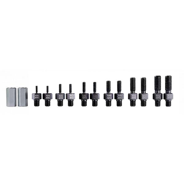 Kukko 18-2-AS Set of Screw Adapters, M8-M10-M12-M14-M16-M18