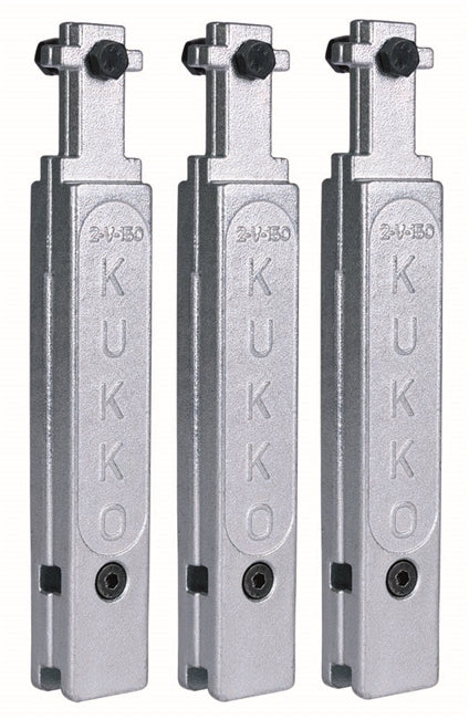 Kukko 2-V-150-S 3 Jaw Extensions (Set) 5 7/8 150 mm