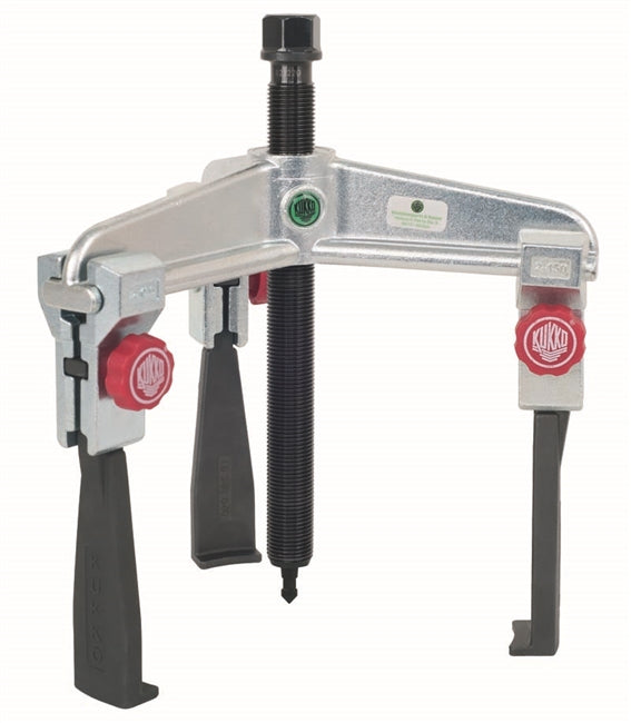 Kukko 30-20+S Universal 3-Jaw Puller with Narrow, Quick Adjusting Jaws