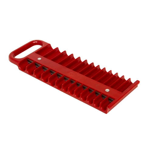 Lisle 40120 1/4" Magnetic Socket Holder, Red