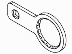 Nissan NI-43477 Power Steering Locknut Tool