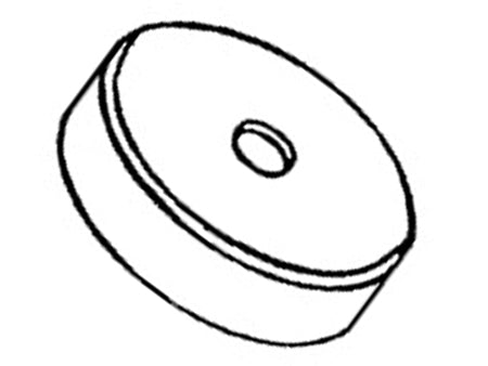 Ford Rotunda 205-D030 1.2692" Gauge Disc