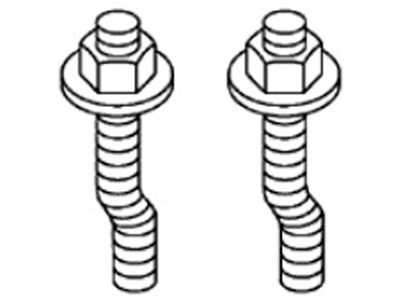 Ford Rotunda 303-384 Crankshaft Rear Main Oil Seal Installer Bolts