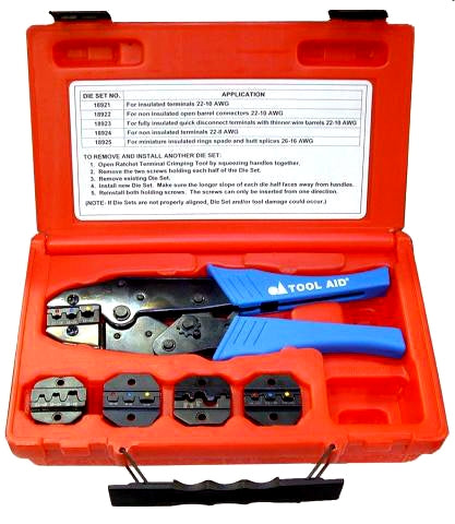 Tool Aid 18920 Ratcheting Terminal Crimping Kit